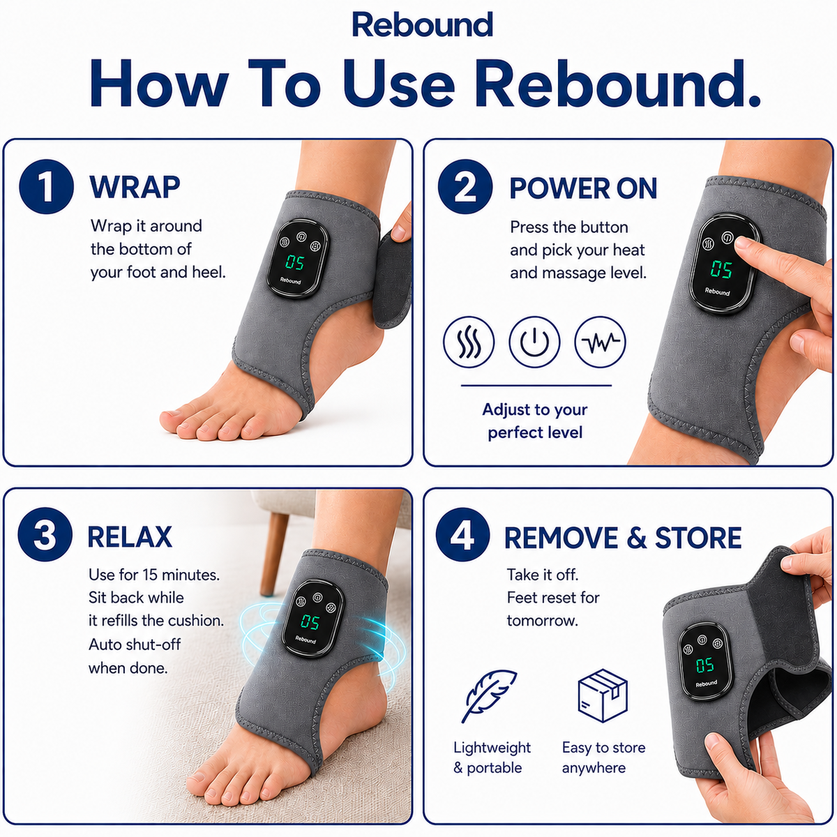 Rebound Sole Reviver™ Recovery Wrap