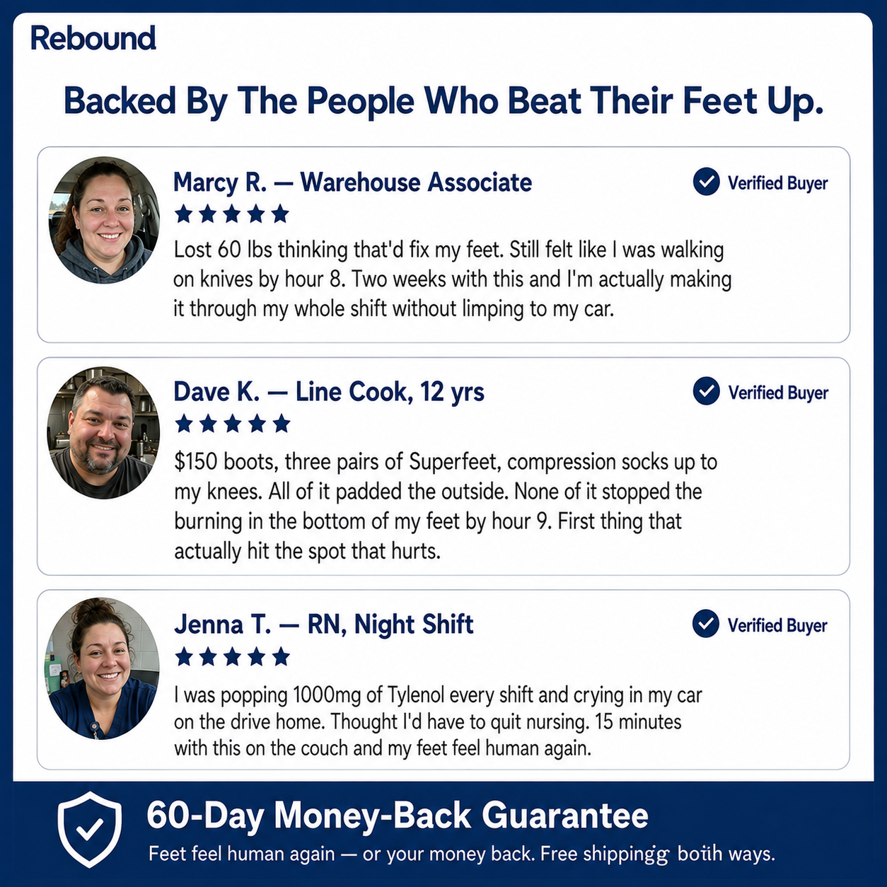 Rebound Sole Reviver™ Recovery Wrap